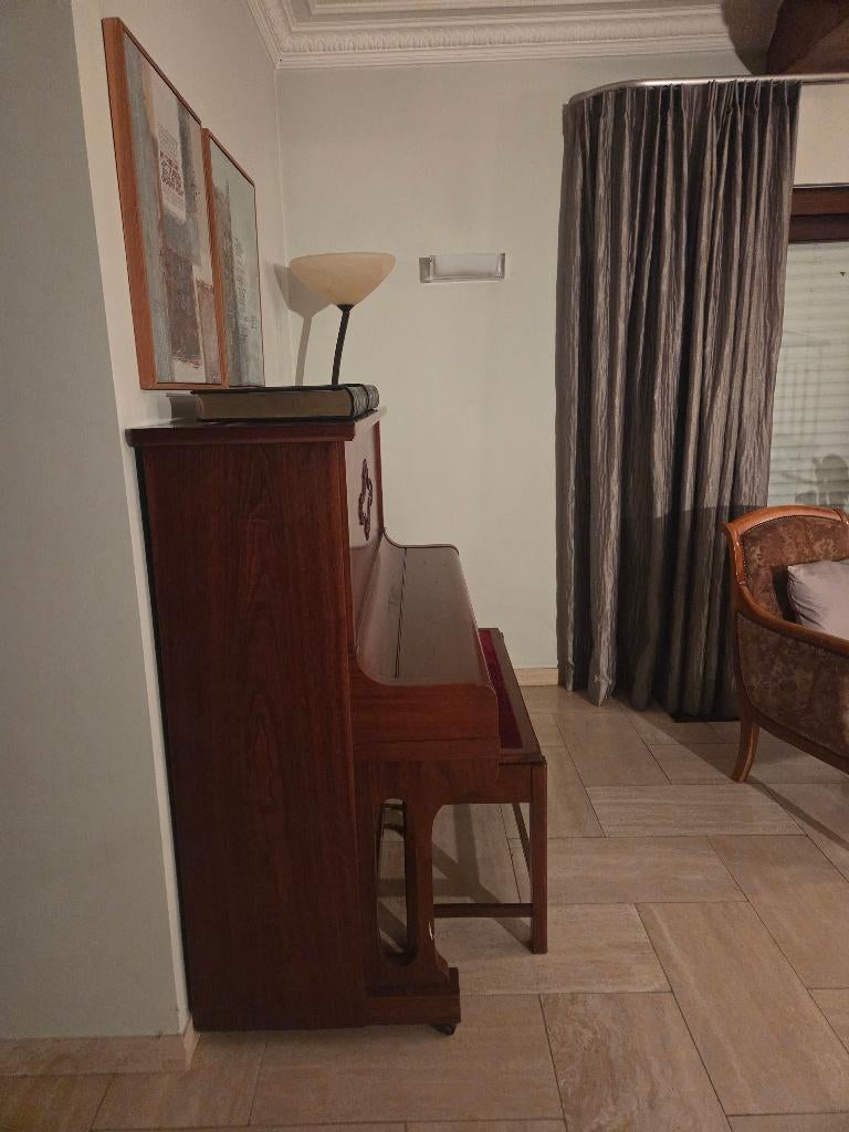 beau piano buffet en excellent état, Enlèvement, Utilisé, Brun, Piano