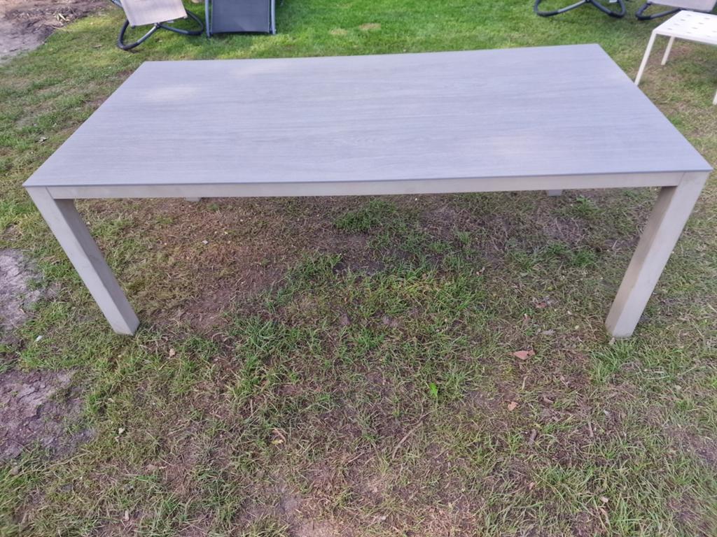 Tuintafel 200x100, Enlèvement, Aluminium