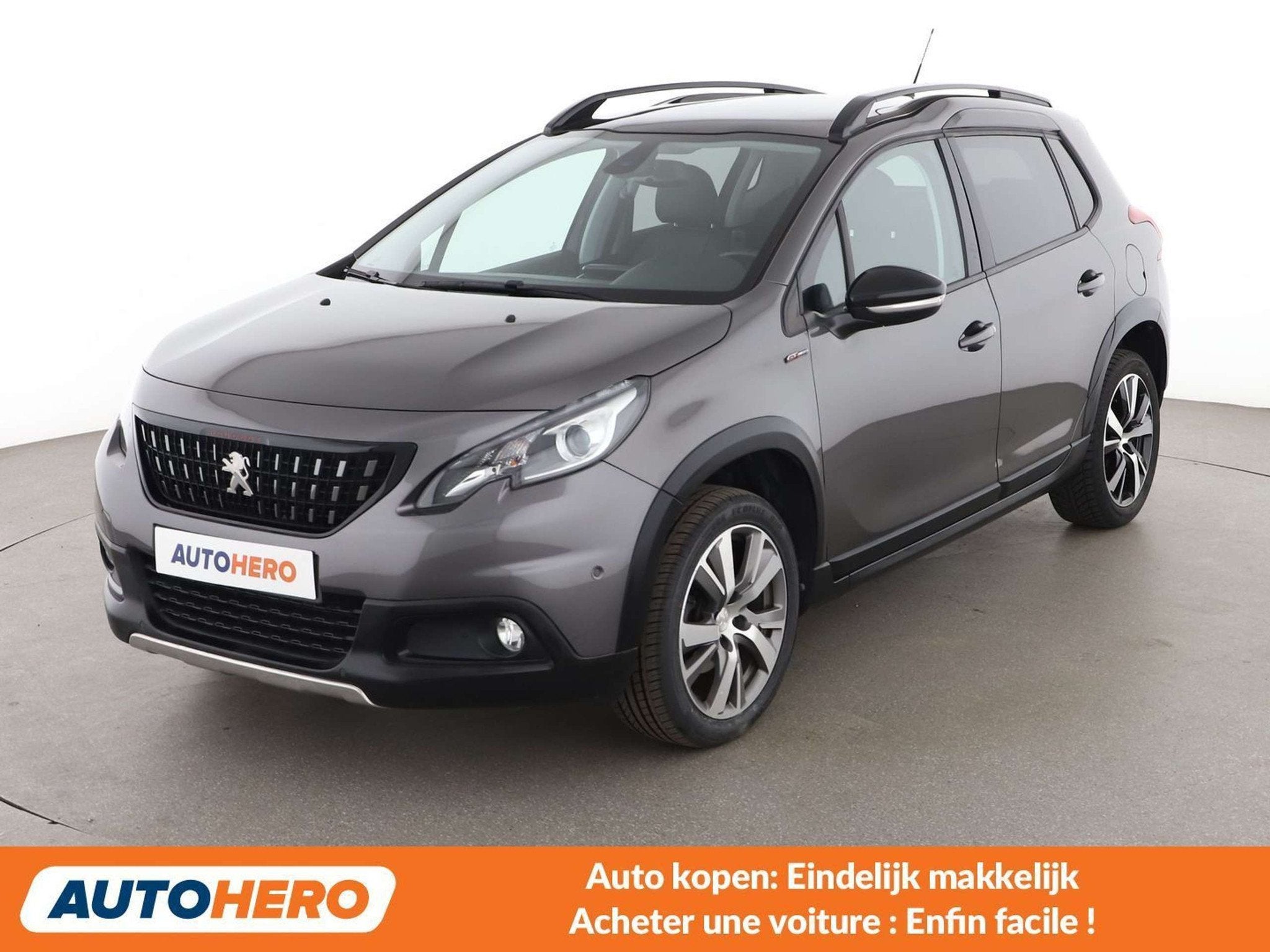 Peugeot 2008 1.2 PureTech Allure, Autos, Peugeot, Cuir, Argent ou Gris, Achat, Euro 6