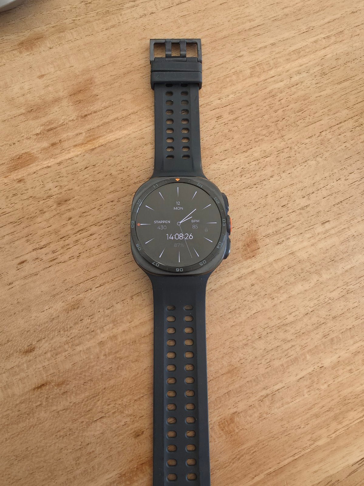 Samsung Galaxy Watch Ultra 2 - 2 mnd oud, Ophalen of Verzenden, Zo goed als nieuw, Zwart, Android