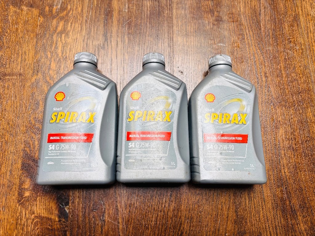 Shell Spirax 75W-90 Versnellingsbak olie 3 stuks, Ophalen, Nieuw