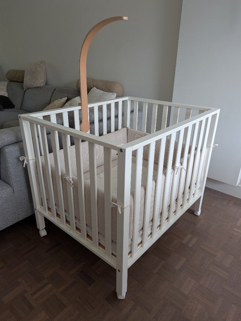 Park Childwood, Kinderen en Baby's, Babyparken, Gebruikt, Rechthoekig, In hoogte verstelbaar, Boxkleed, Wieltjes, Ophalen