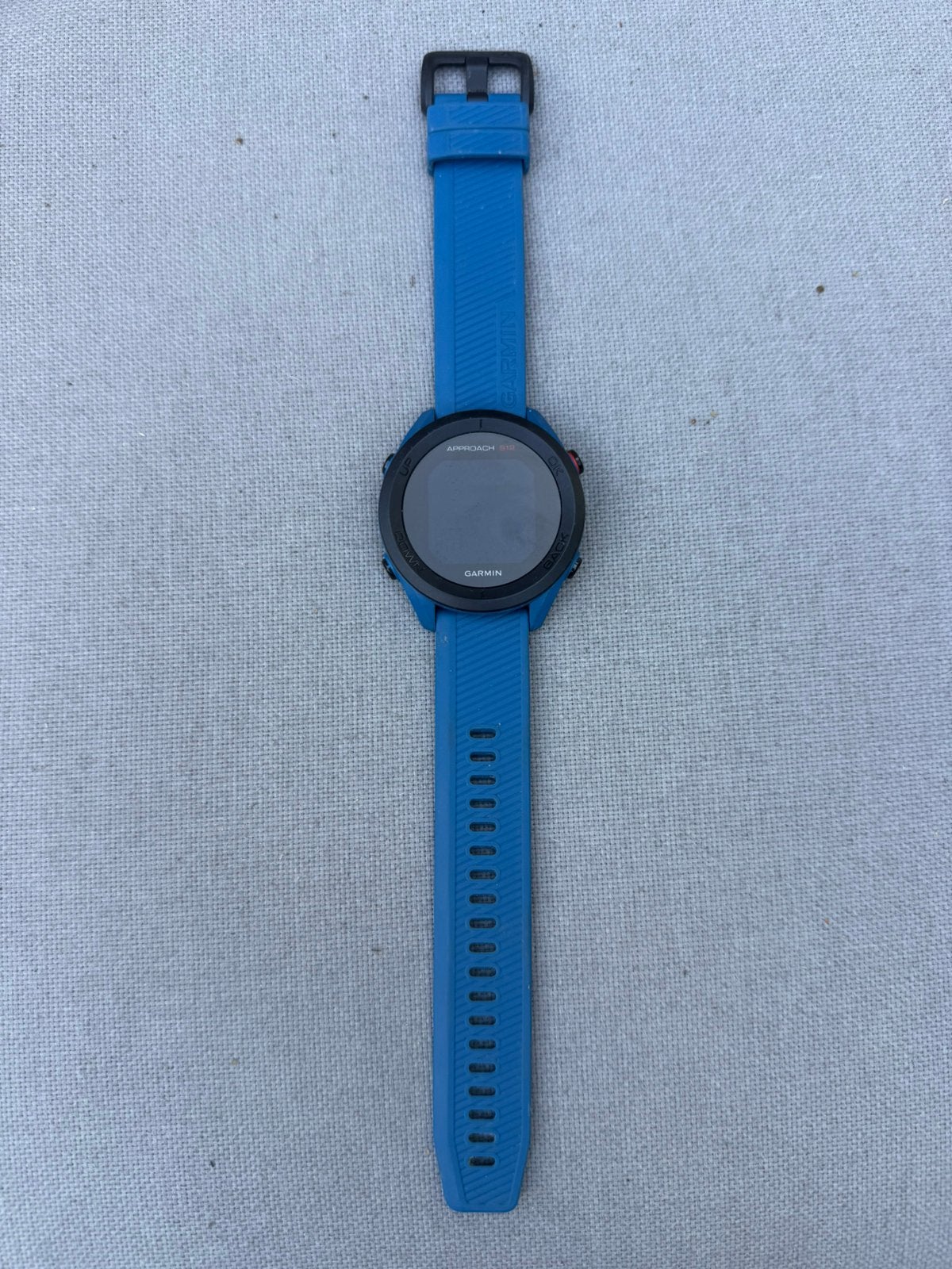 Garmin Golf horloge S12 approach met gps tracker | blauw, Ophalen, GPS, Zo goed als nieuw, Blauw