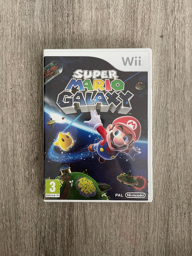 Nintendo WII spel Super Mario Galaxy, 2 spelers, Ophalen of Verzenden, Zo goed als nieuw, Avontuur en Actie