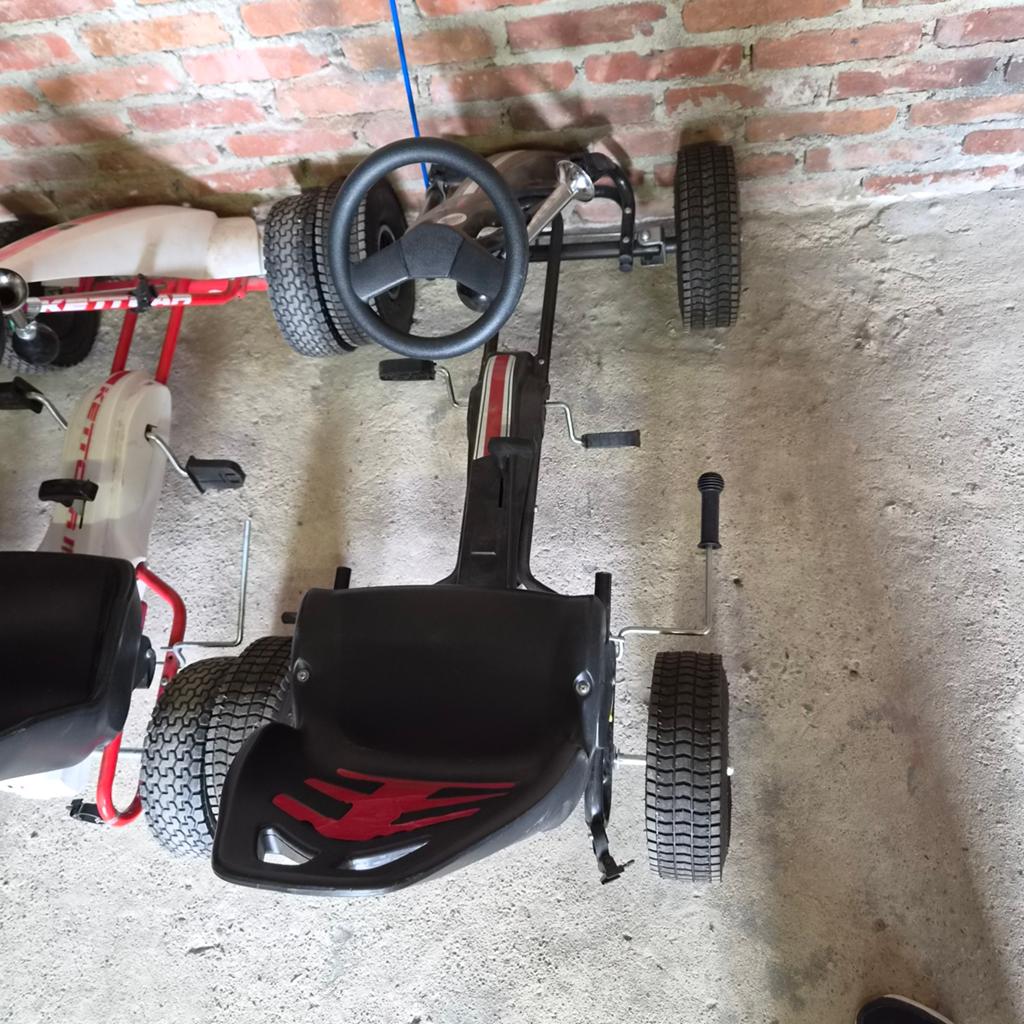 Go kart te diepenbeek, Ophalen