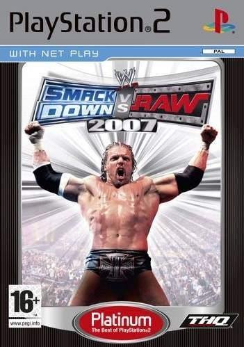 WWE Smackdown vs Raw 2007 Platinum, Consoles de jeu & Jeux vidéo, Jeux | Sony PlayStation 2, Utilisé, Combat, 2 joueurs, À partir de 16 ans