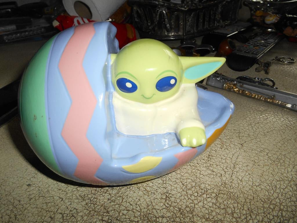 Baby YODA céramique +-17cm, Verzamelen, Star Wars, Ophalen of Verzenden