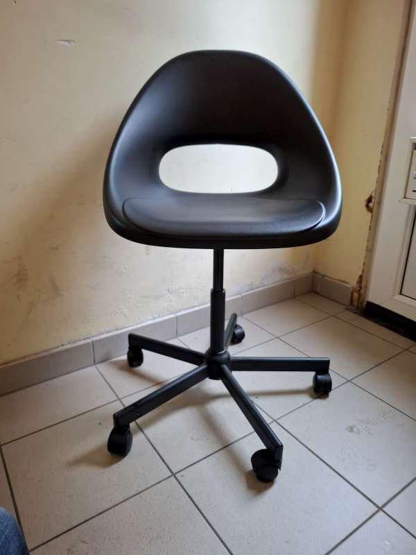 Bureaustoel, Eldberget Ikea, donkergrijs, 5euro, Ophalen, Zo goed als nieuw, Grijs, Bureaustoel