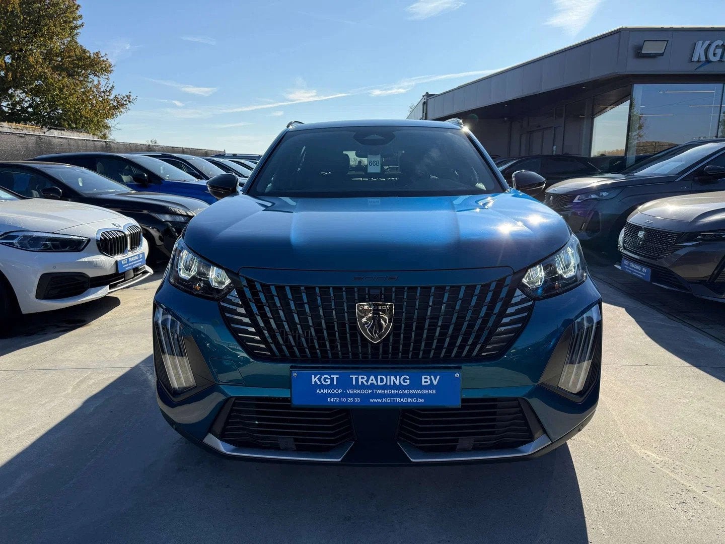 Peugeot 2008 1.2i TURBO ALLURE FULL LED 360 CAMERA CARPLAY L, 1263 kg, Gebruikt, 1199 cc, Blauw