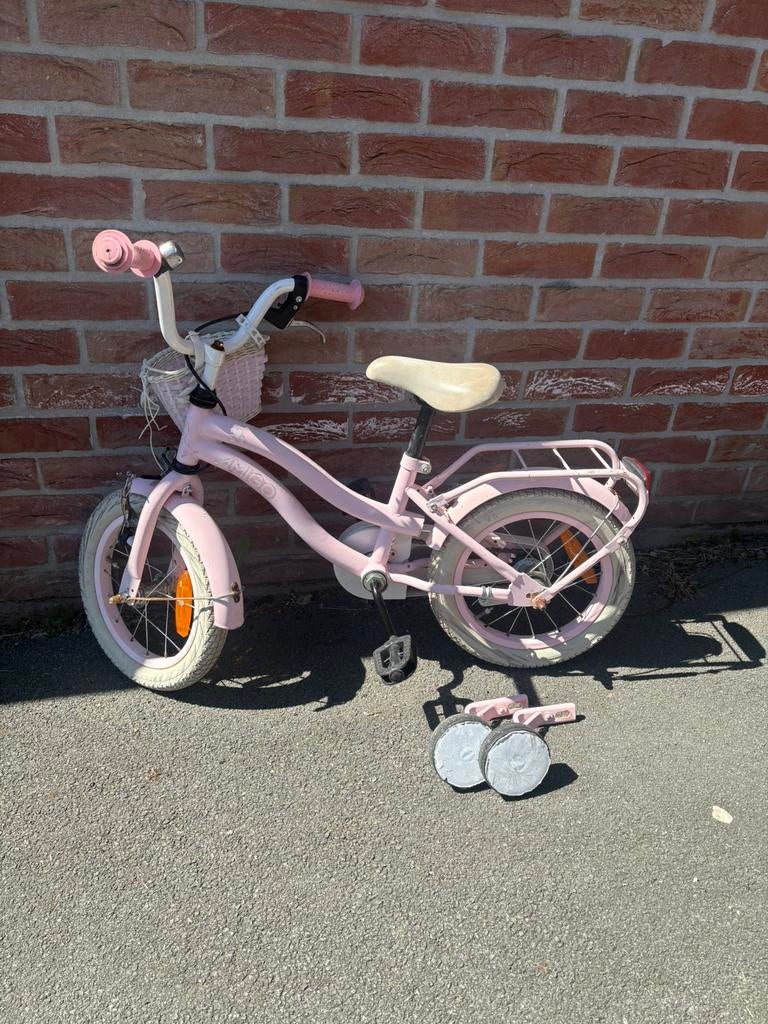 Vélo fille, Vélos & Vélomoteurs, Enlèvement, Utilisé, Frein à rétropédalage, Moins de 16 pouces