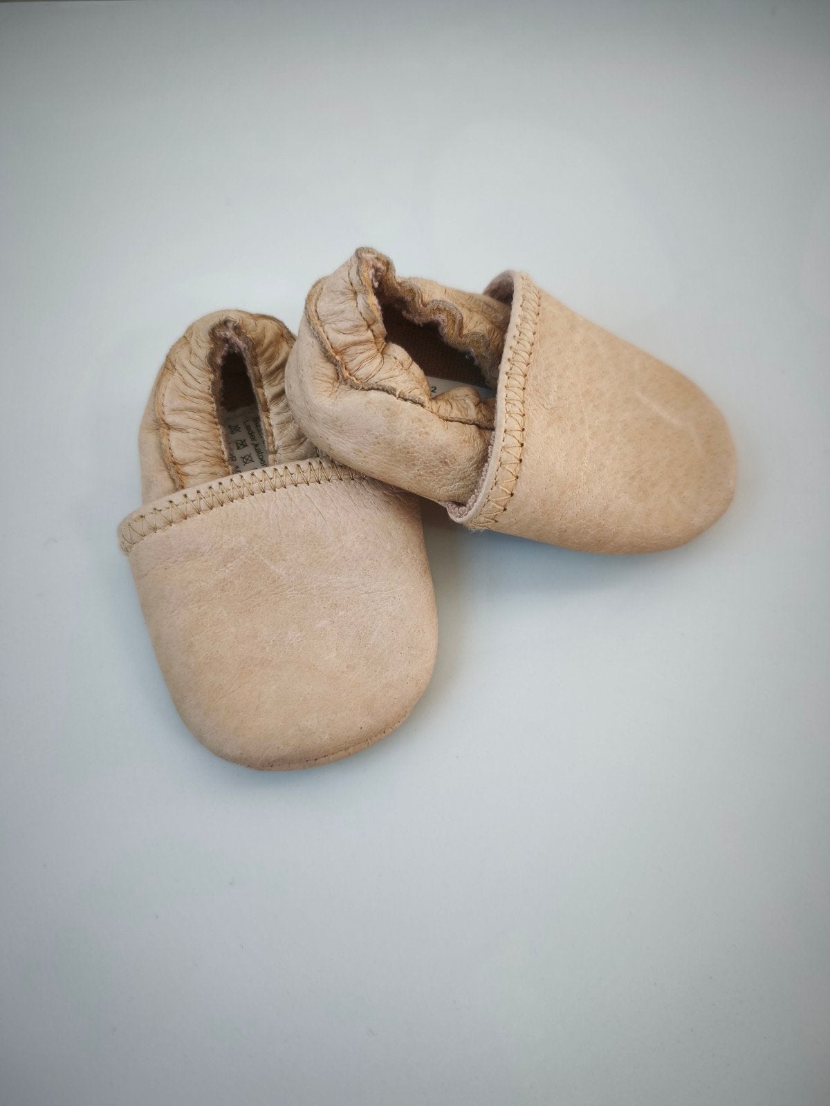 Lederen schoentjes maat 15/16, Enfants & Bébés, Enlèvement ou Envoi, Comme neuf, Garçon ou Fille, Autres types