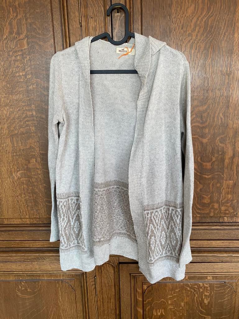 Long gilet beige Hollister, Vêtements | Femmes, Pulls & Gilets, Enlèvement ou Envoi, Comme neuf, Taille 36 (S), Beige