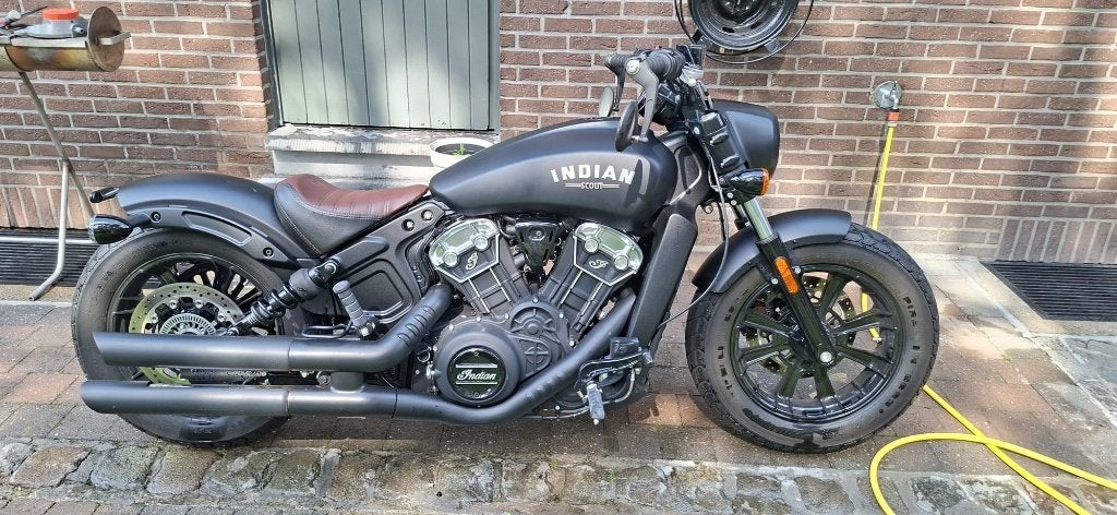 Indian bobber, Motoren, 2 cilinders, Sportuitlaat, Chopper, Gebruikt
