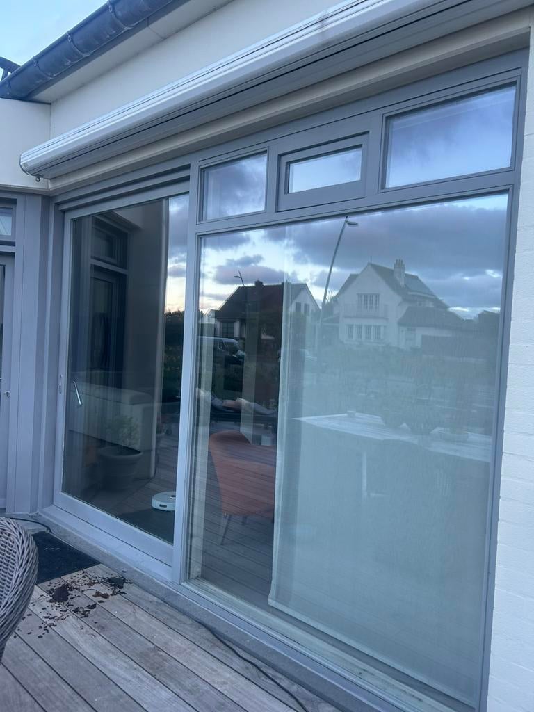 Houten ramen, Châssis de fenêtre, Comme neuf, Enlèvement, Vitre comprise