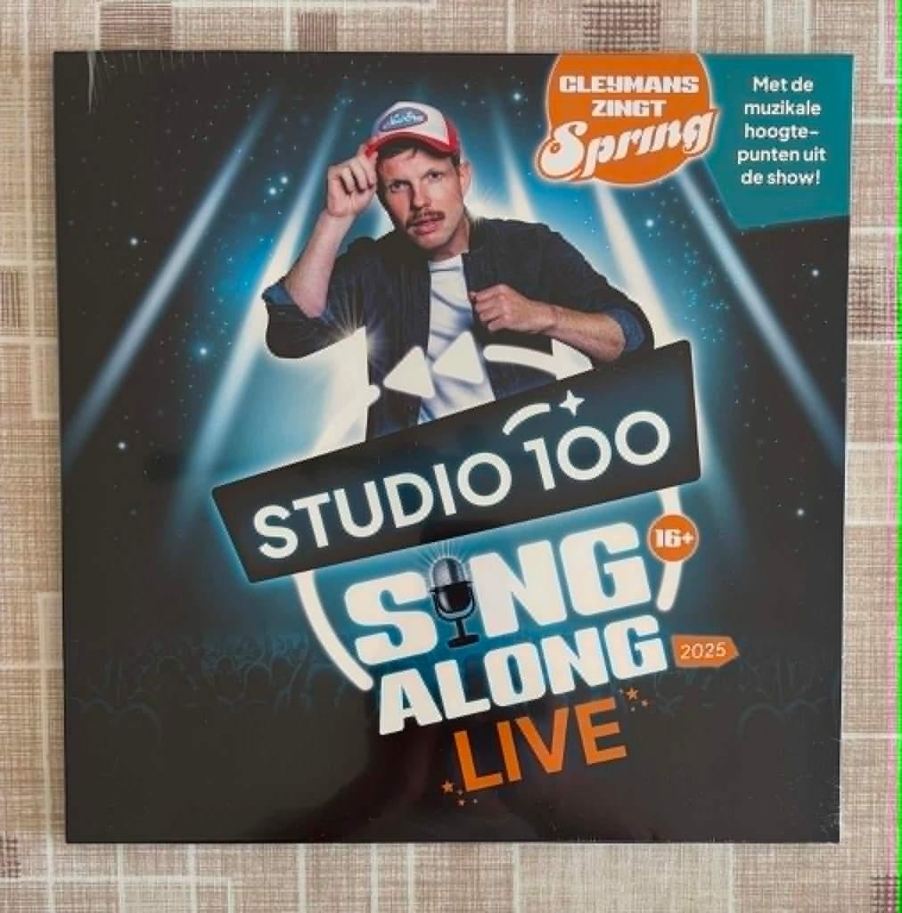 Various - Studio 100 Singalong - Cleymans Zingt Spring (LP), Pressage original, Enlèvement ou Envoi, Autres formats, Neuf, dans son emballage