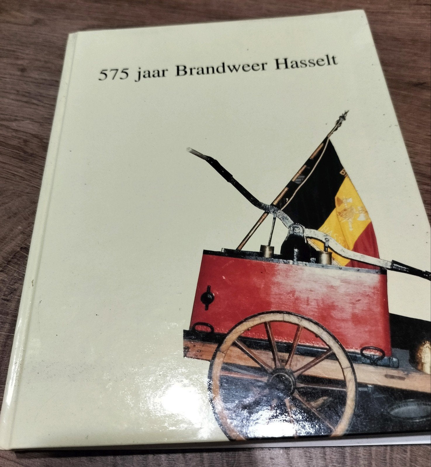 Boek 575 jaar brandweer Hasselt, Boeken, Ophalen