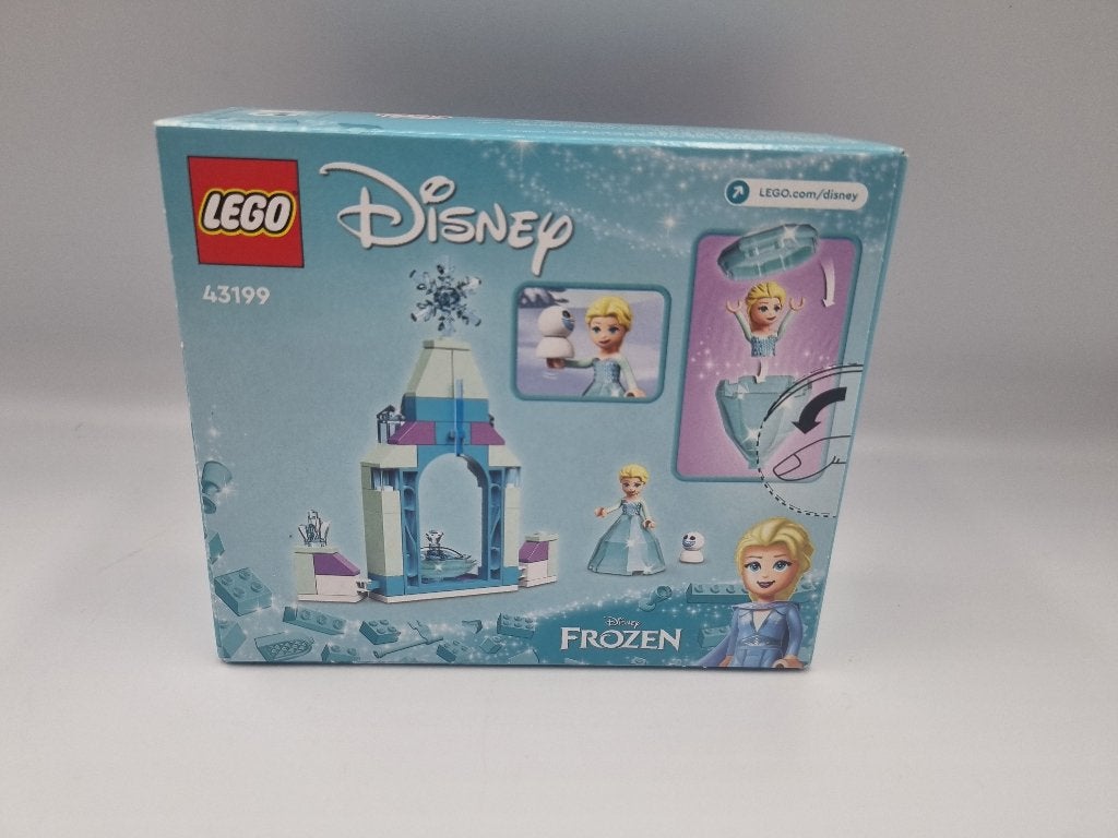 Lego Disney 43199 La cour du château d'Elsa, Neuf, Enlèvement ou Envoi, Lego, Ensemble complet