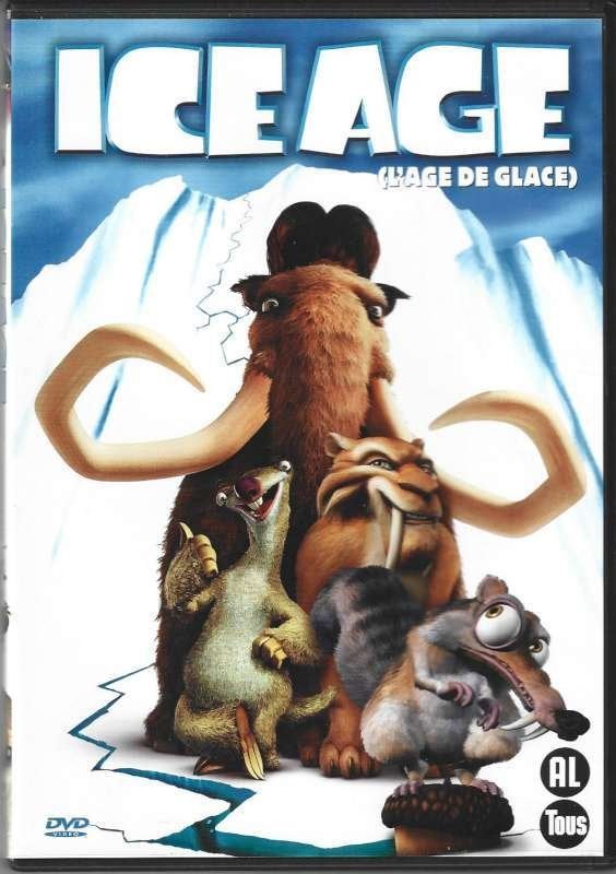 DVD Ice Age 1 (2002), CD & DVD, Enlèvement ou Envoi, Dessin animé, Néerlandais, Néerlandais