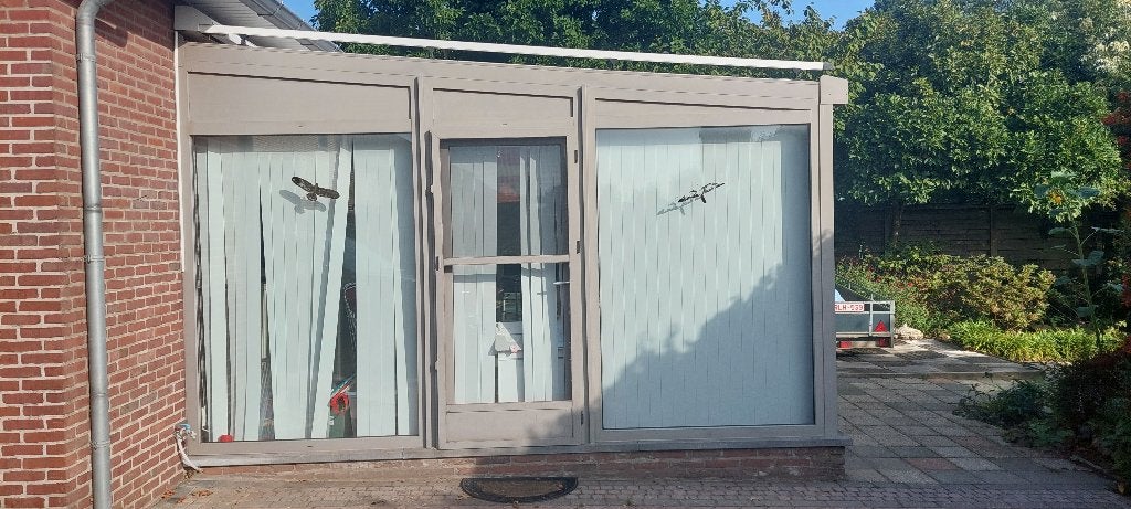 Veranda incl zonwering 6lx4b (zelf te demonteren), Tuin en Terras, Overkappingen, Ophalen, Gebruikt, Veranda