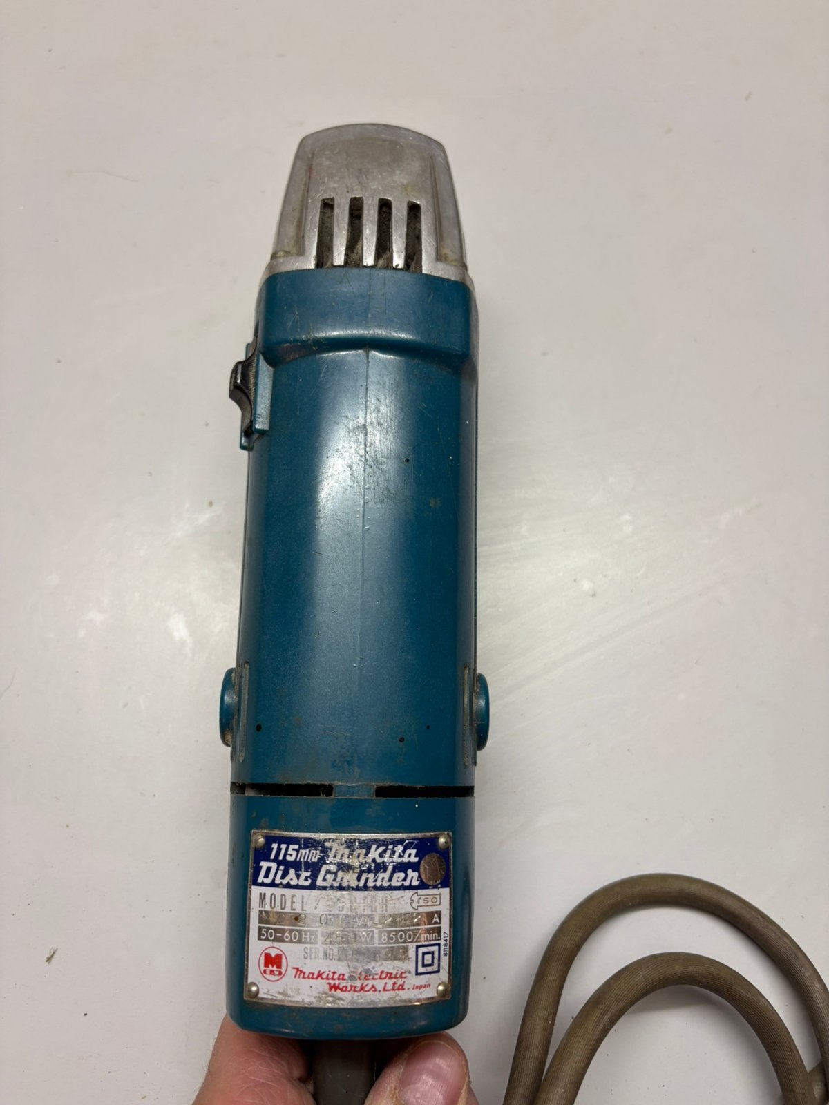 MAKITA Disc Grinder, Enlèvement
