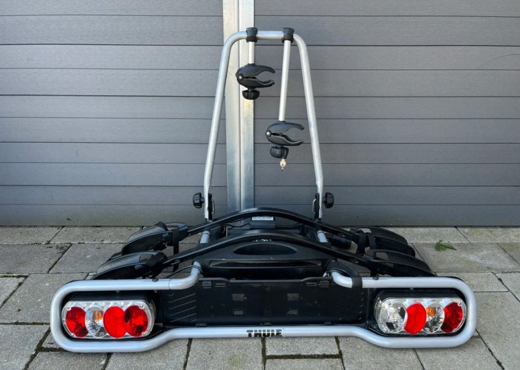 Porte vélos Thule er940, avec clé, pour 2 vélos., Autos : Divers, Porte-vélos, Enlèvement, 2 vélos, Comme neuf, Support d'attelage