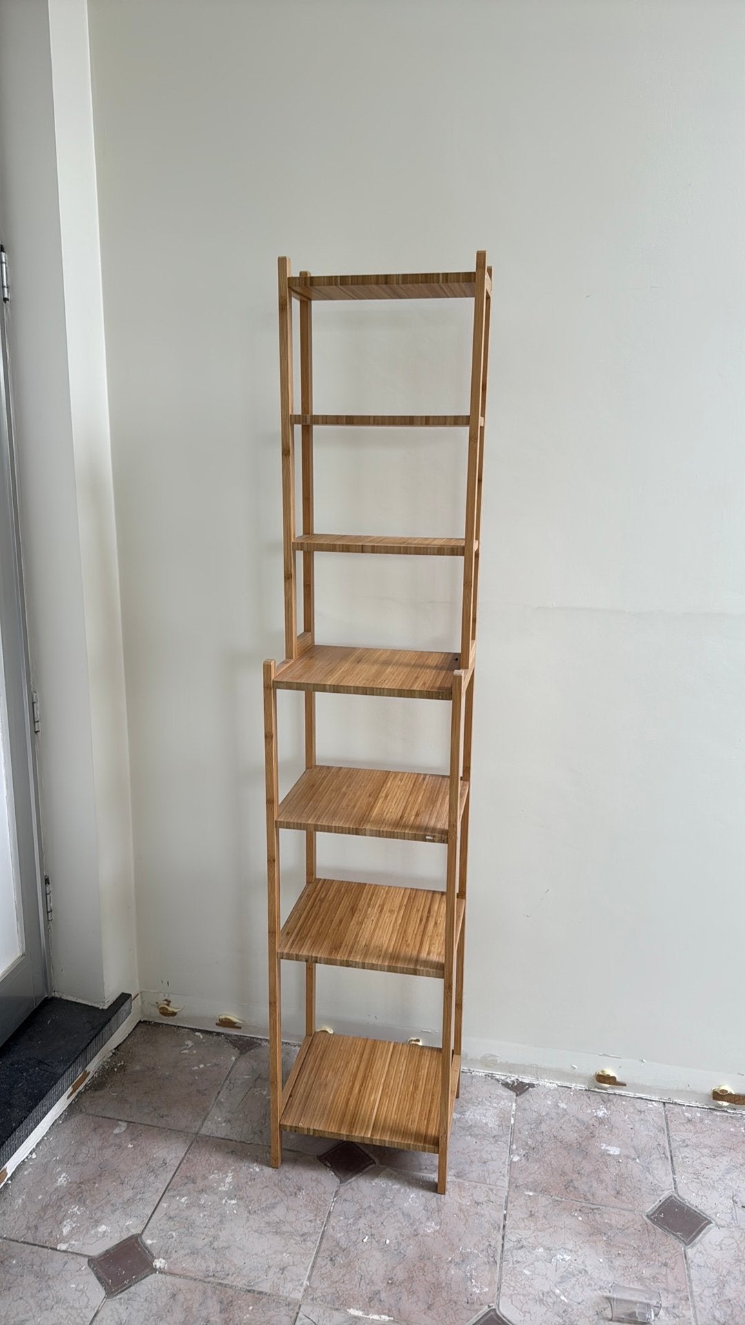 Bamboe kast voor badkamer ikea, Ophalen, Zo goed als nieuw