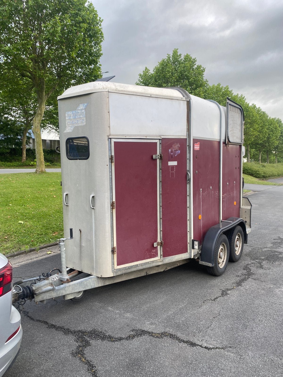 Remorque pour chevaux Ifor Williams, Enlèvement, Comme neuf, Aluminium, Remorque 2 chevaux
