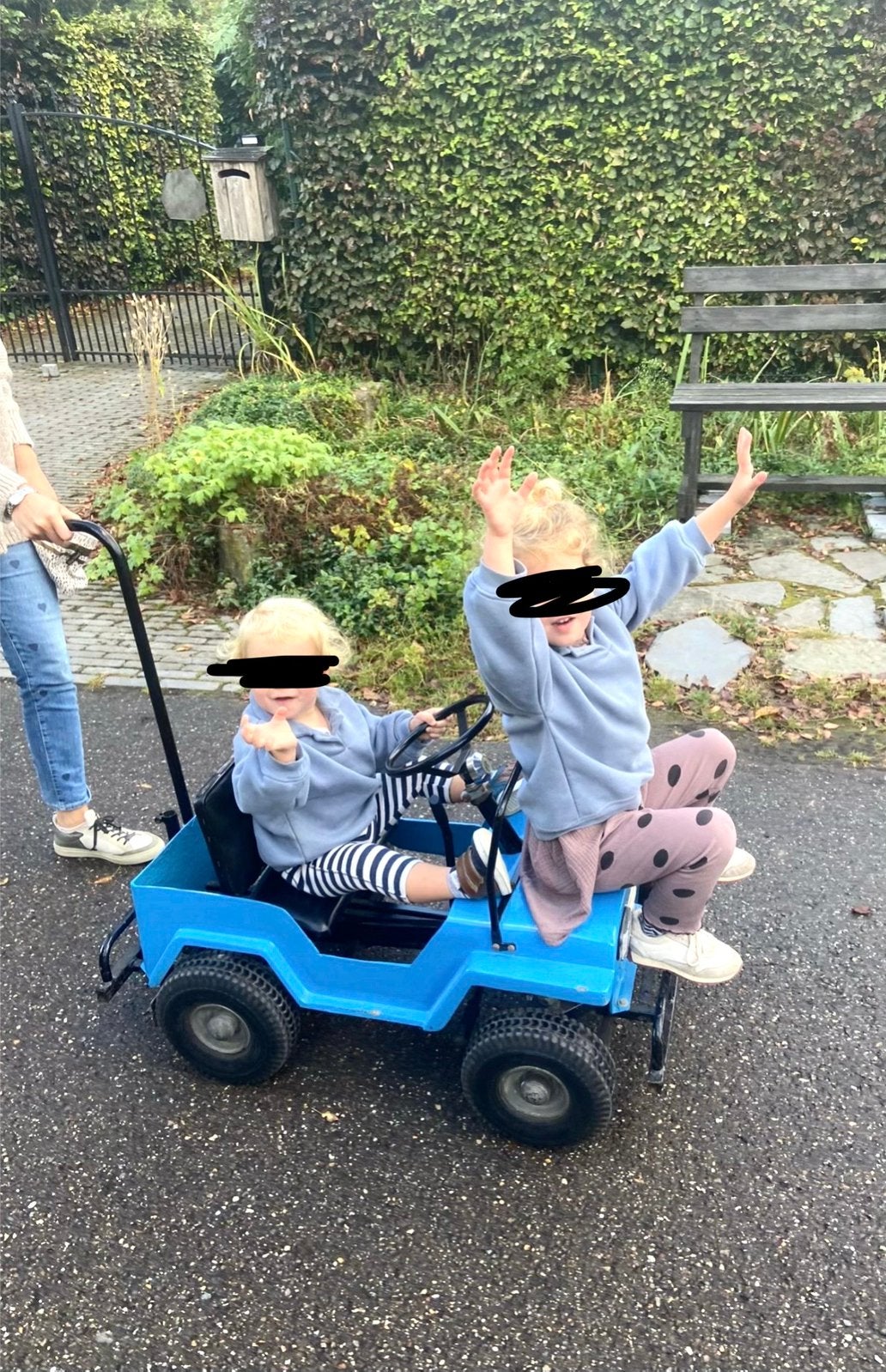 Retro go kart retro trapauto, Kinderen en Baby's, Speelgoed | Buiten | Skelters, Ophalen, Gebruikt