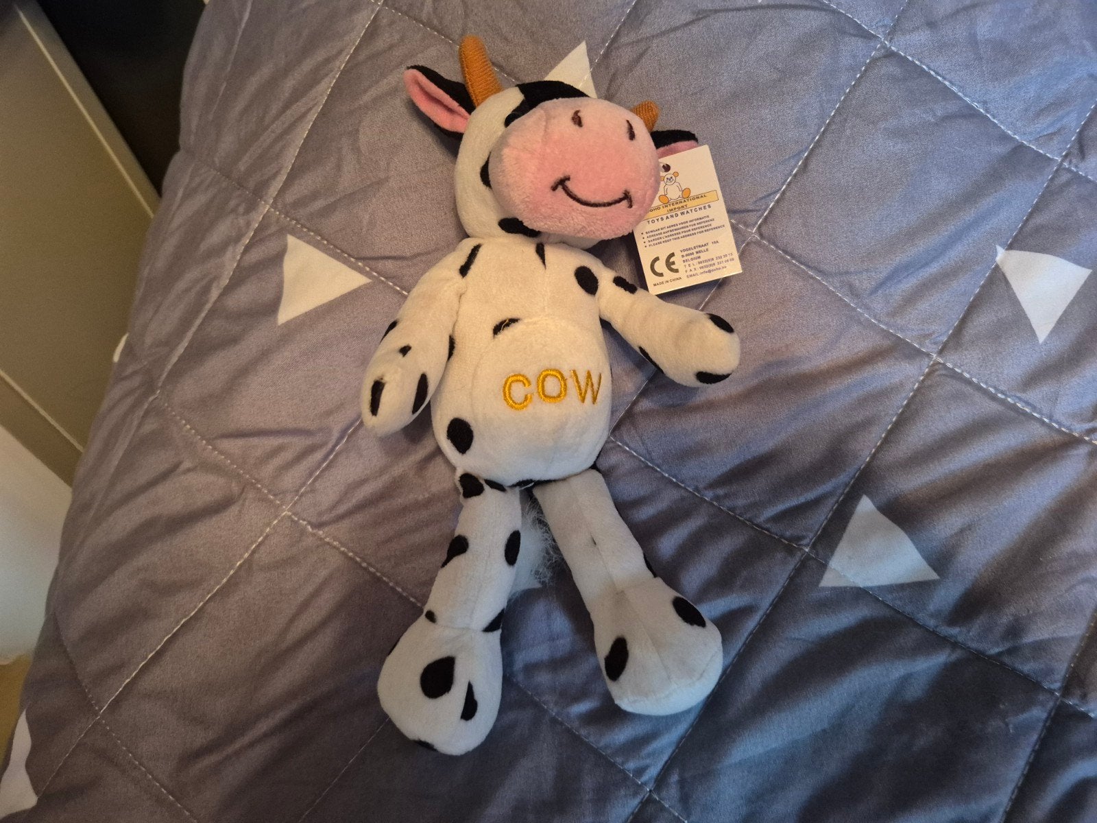 koe knuffeltje goede staat, Ophalen of Verzenden, Koe