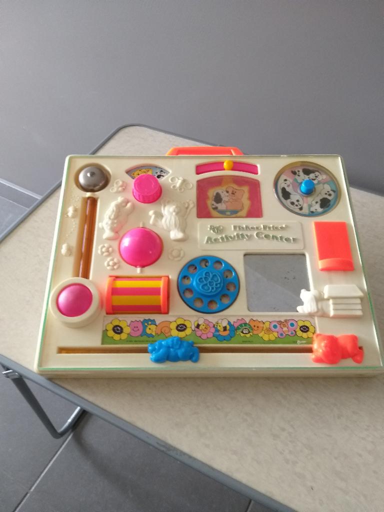 Fisher Price retro Activity Center 'VINTAGE', Kinderen en Baby's, Speelgoed | Fisher-Price, Ophalen, Gebruikt, Overige typen