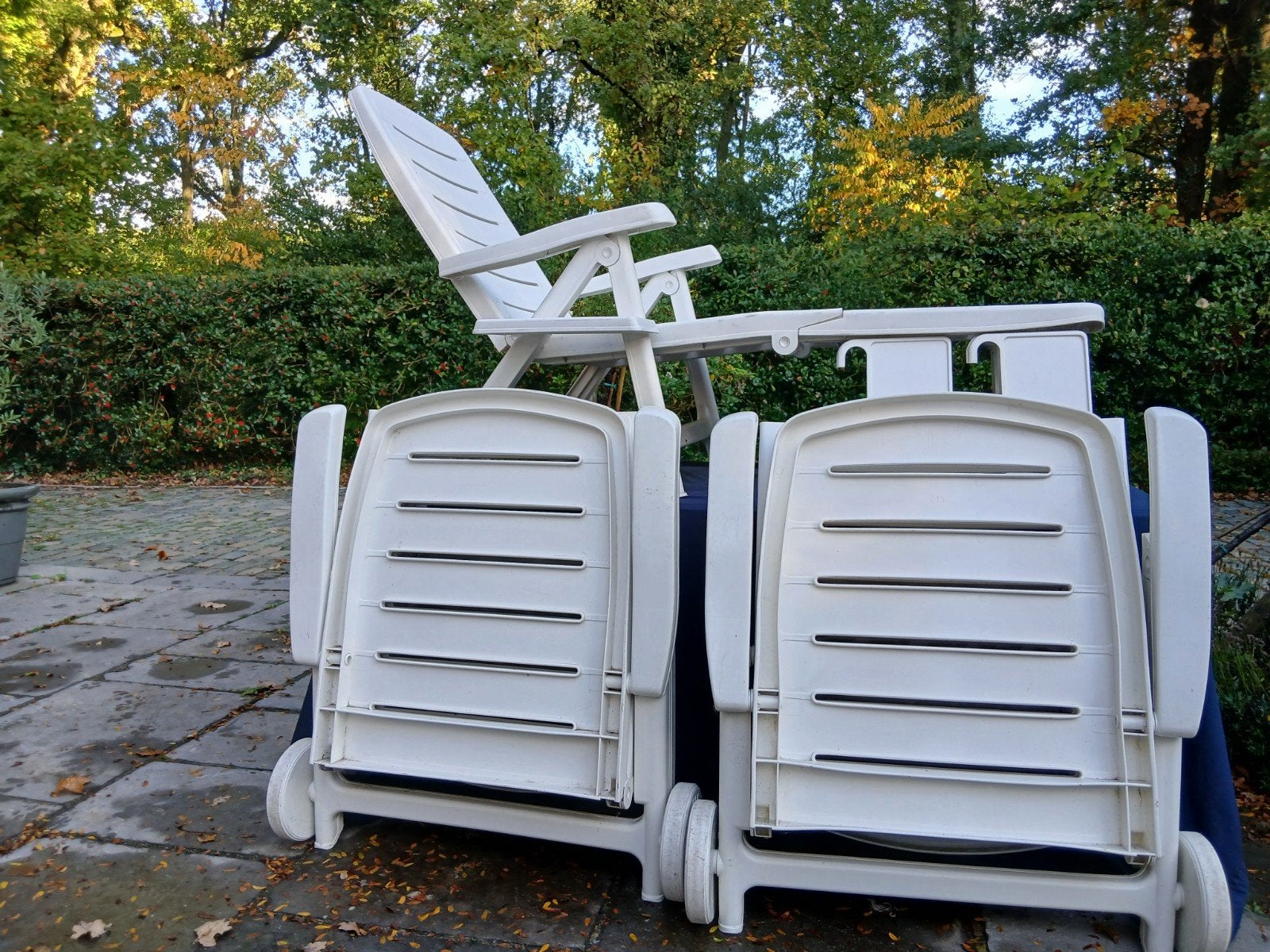 tuinstoel, Tuin en Terras, Ophalen, Zo goed als nieuw, Plastic