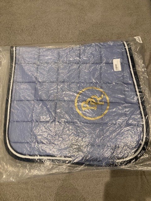 te koop ; BR Xcellence zadeldekje/ onderlegger  voor paarden, Dieren en Toebehoren, BR, Zadeldekje, Nieuw, Blauw