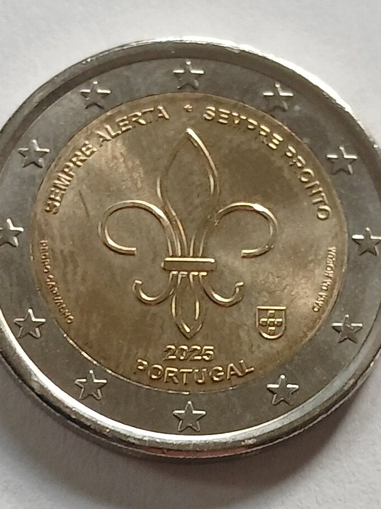 Pièce de 2 euro commemorative Portugal 2025, Timbres & Monnaies, Enlèvement ou Envoi, Portugal, 2 euros
