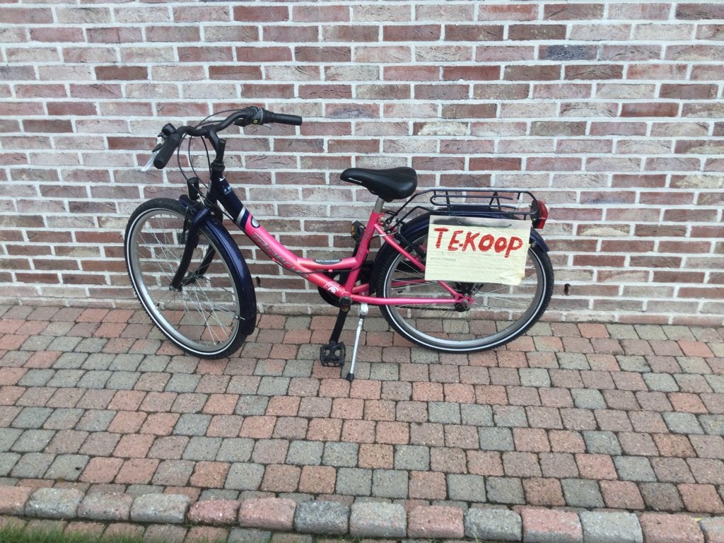 Meisjesfiets minerva, Fietsen en Brommers, Ophalen, 24 inch, Velgrem, Handrem