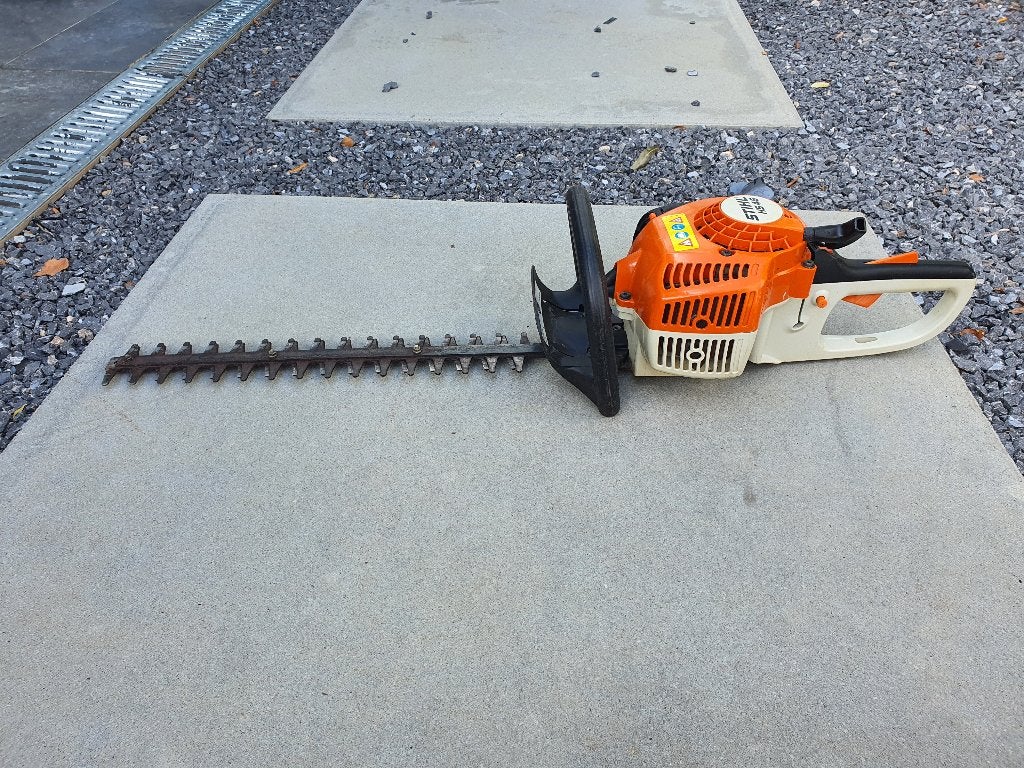Le taille-haie à essence STIHL HS 45 - 45 cm peut être testé, Jardin & Terrasse, Enlèvement, Comme neuf, Essence, Stihl