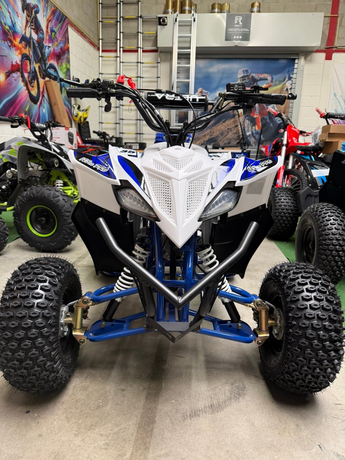 ‼️Nieuw‼️ Raptor ATV Quad 125cc 60km/h 7/8 inch KEY/E-Start!, Nieuw