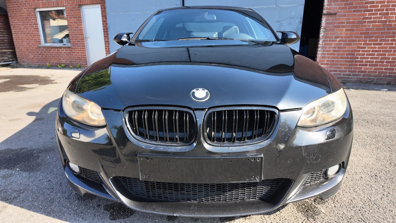Sportieve BMW 3-Serie Coupé – M-Pakket – 2008, Auto's, 4 zetels, Achterwielaandrijving, 1995 cc, Zwart