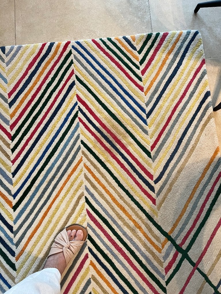 Tapis laine toutlemondebochart 160/240, Enlèvement