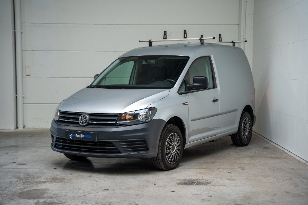VW Caddy 2.0TTDI - Airco - Dakrails, Autos, Camionnettes & Utilitaires, Entreprise, Achat, Airbags, Air conditionné, Ordinateur de bord