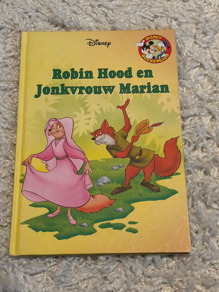 Disney boekenclub - Robin Hood en Jonkvrouw Marian, Ophalen of Verzenden, Gelezen, Jongen of Meisje, Fictie algemeen