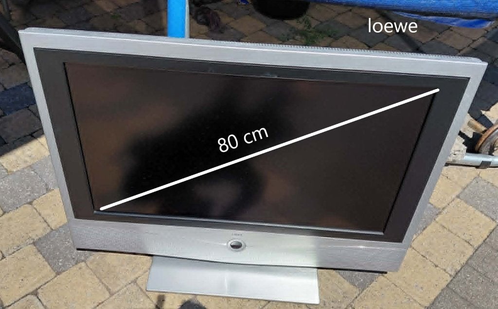 TV LOEWE zie foto's, Ophalen, Gebruikt