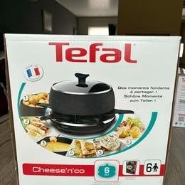 Tefal fondue-gourmet-raclette cheese'n'co, Ophalen, Nieuw, 4 t/m 7 personen