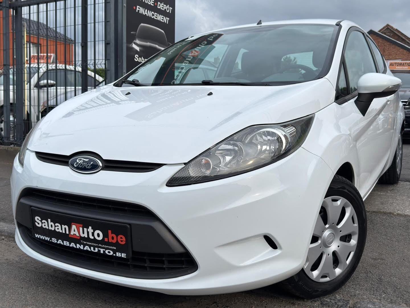 Ford Fiesta 1.6 Tdci 2011, Euro 5, Wit, Bedrijf, 5 deurs