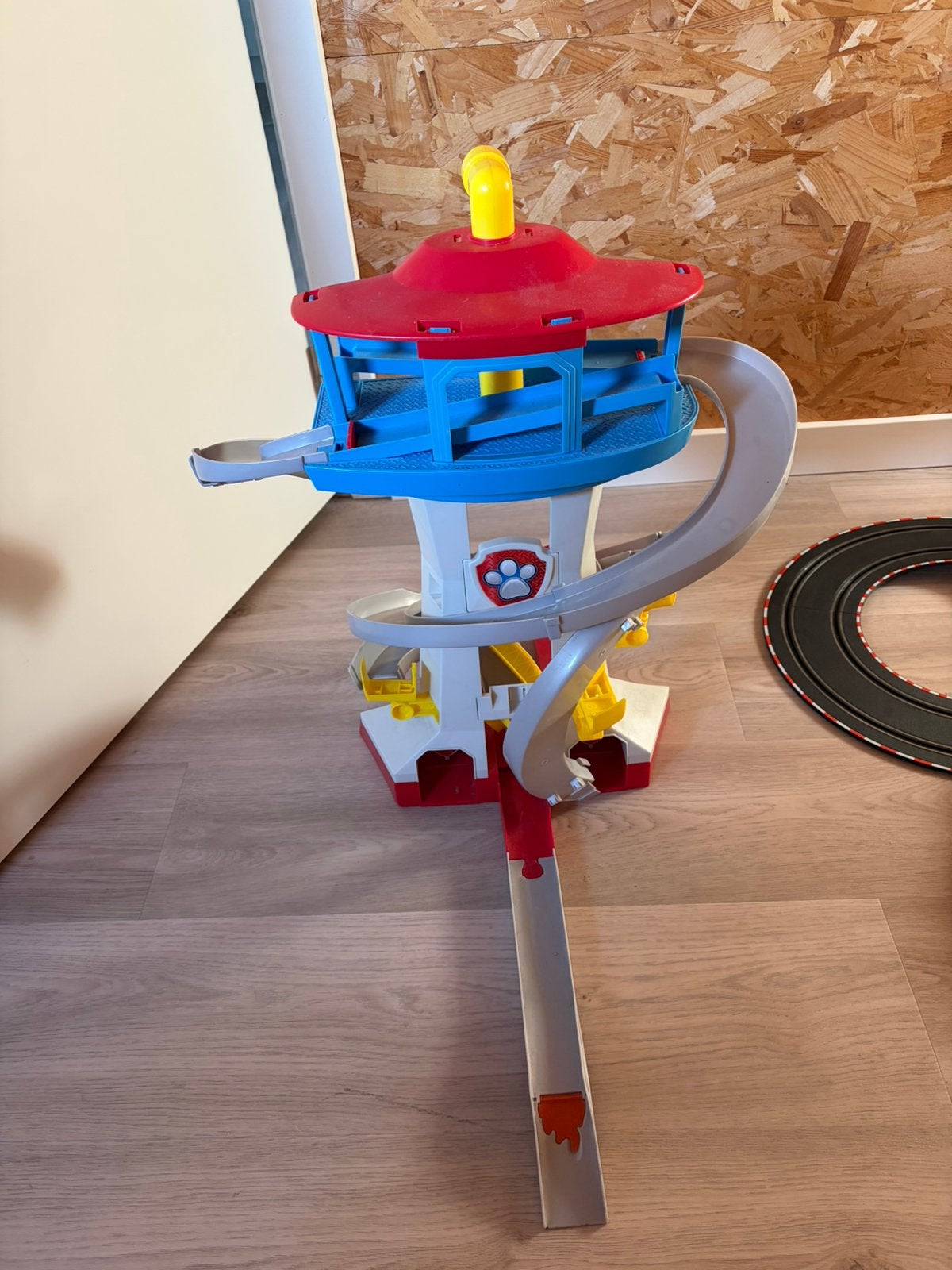 Paw Patrol uitkijktoren, Ophalen, Gebruikt, Handmatig, Racebaan