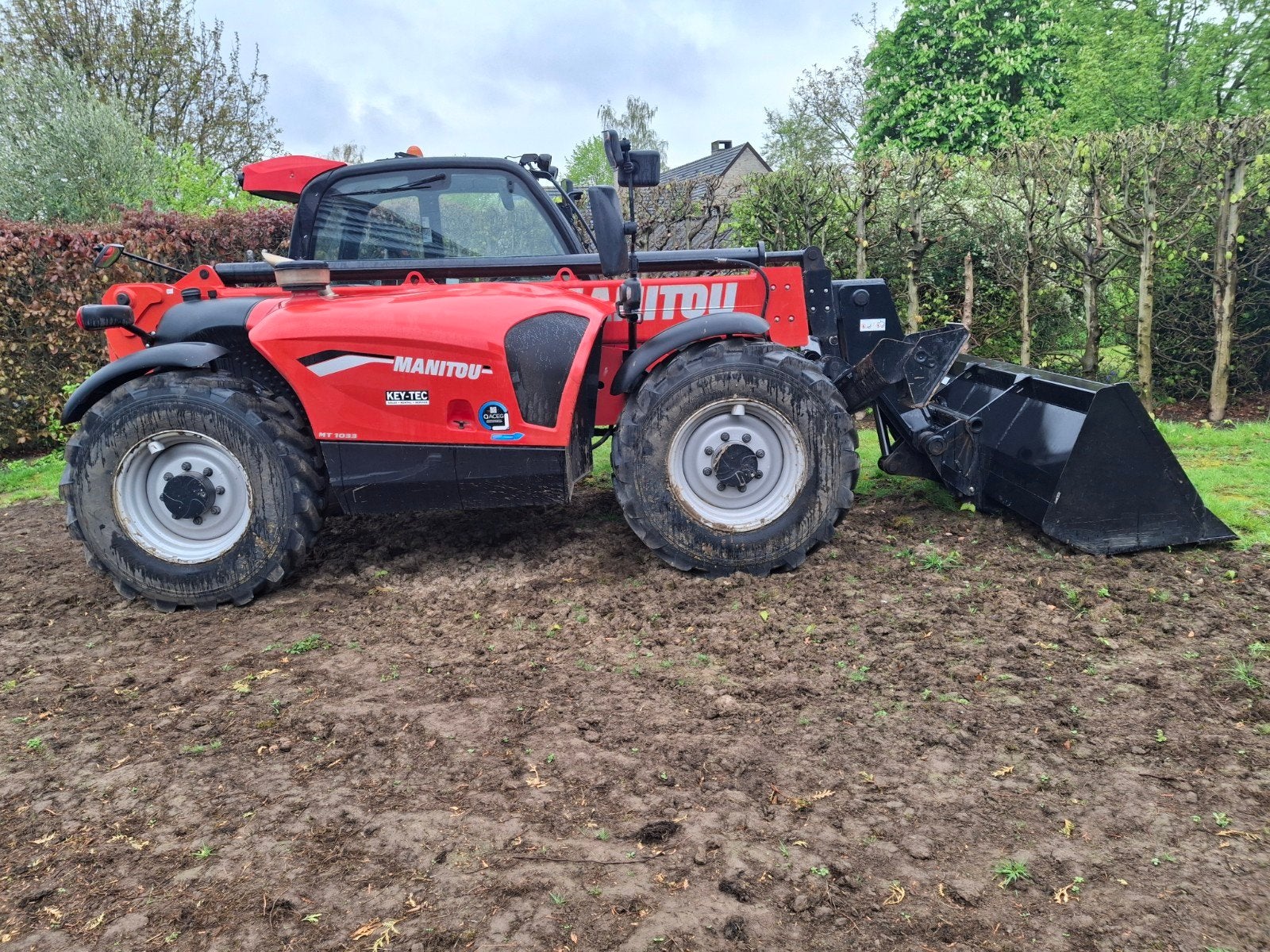 Manitou mt1033, Zakelijke goederen, Ophalen