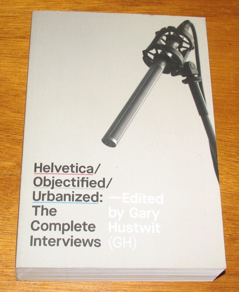 Helvetica/Objectified/Urbanized: The Complete Interviews, Boeken, Kunst en Cultuur | Fotografie en Design, Ophalen of Verzenden