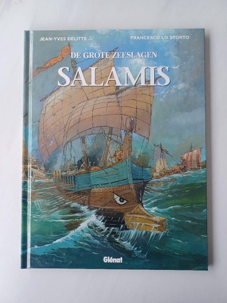H.C. De grote zeeslagen SALAMIS, Boeken, Eén stripboek, Ophalen of Verzenden, Zo goed als nieuw