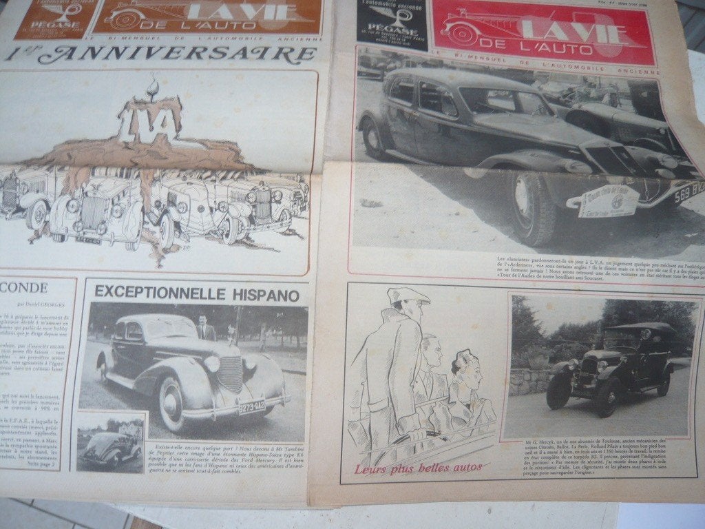 Tweewekelijks tijdschrift voor oldtimers, Auto's, Particulier, Overige bekleding, Te koop