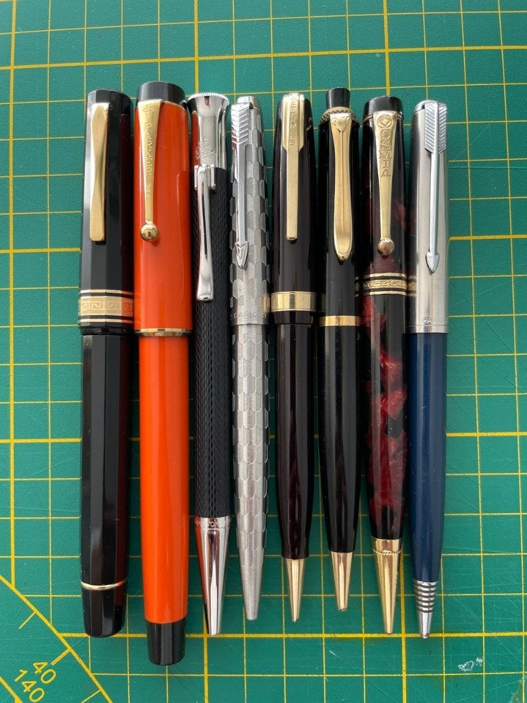 Ballpoints & Pencils Lot, Collections, Stylos, Enlèvement ou Envoi, Parker