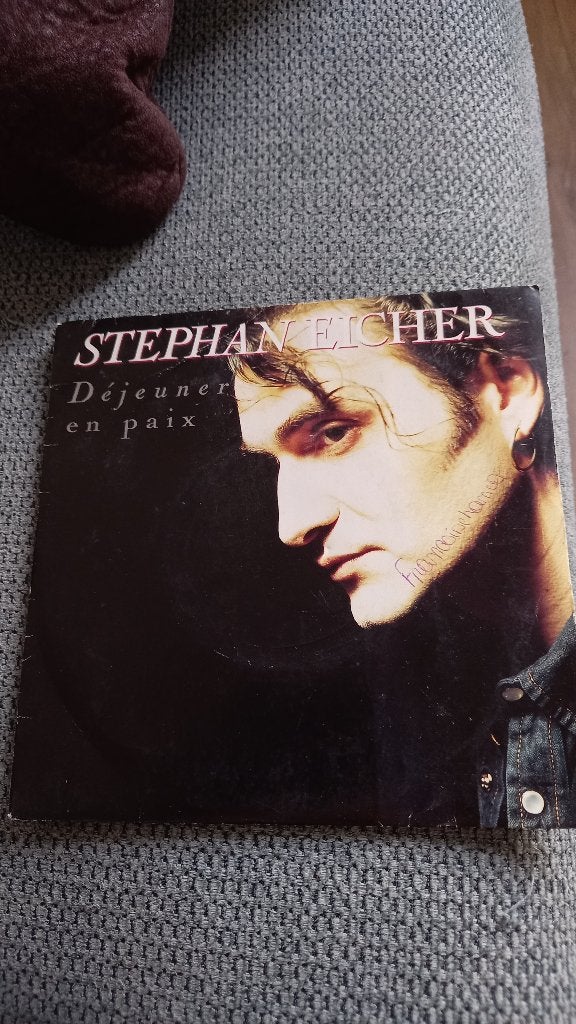 Vinyl (45t) stephan eicher "déjeuner en paix ", Ophalen, Zo goed als nieuw, Pop